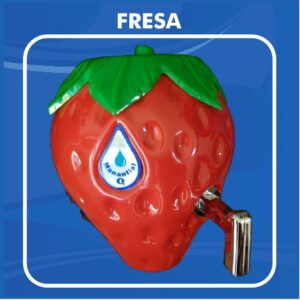 plantas en acrilico fresa